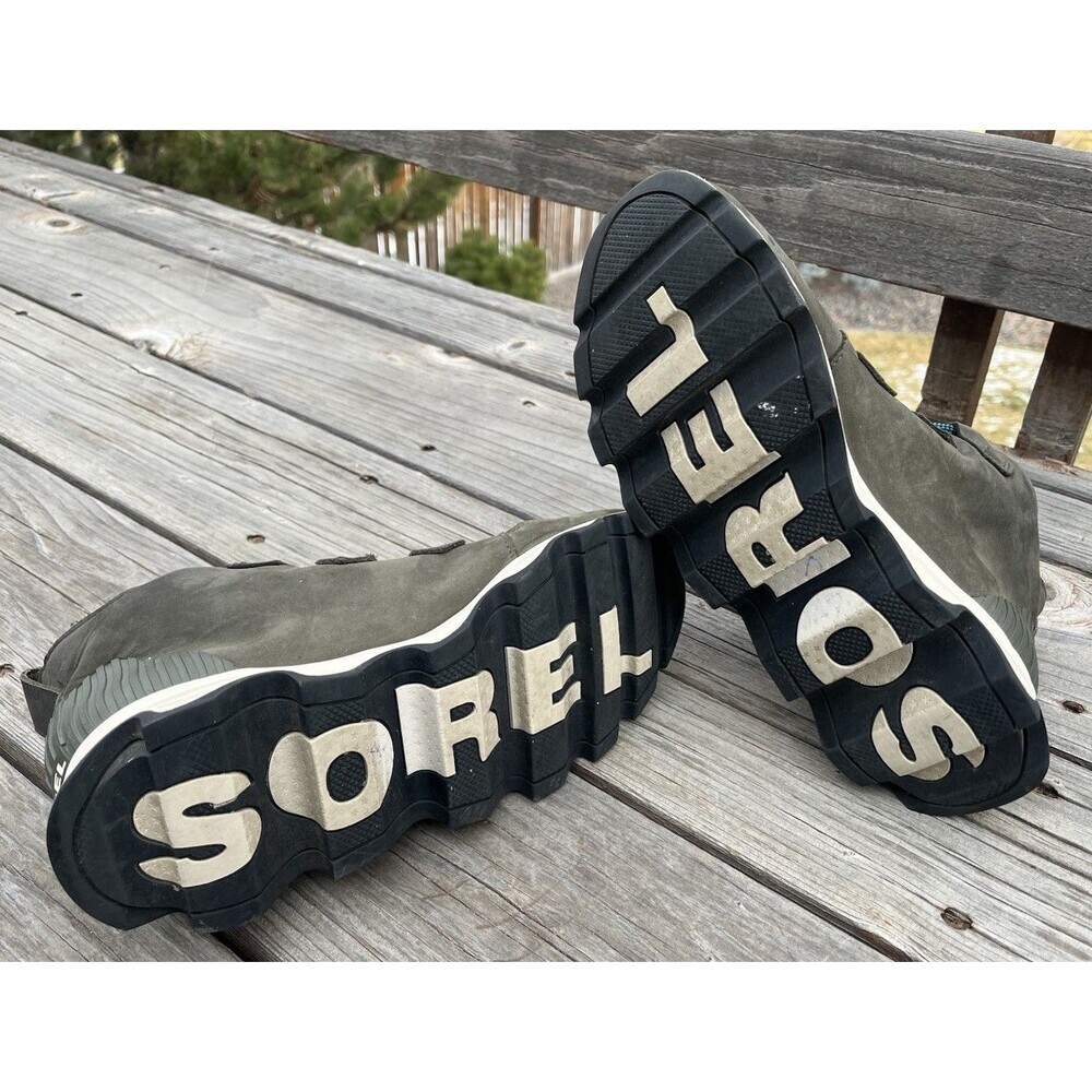 Sorel Kinetic Caribou Women's 9.5 Waterproof Lace Up Winter Ankle Boots NL3767 - Picture 10 of 13